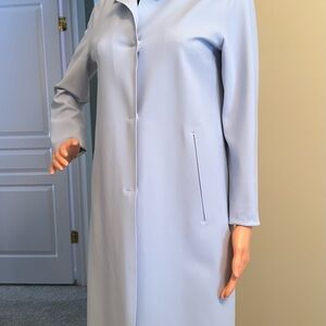 Herno Light Blue Trench Coat